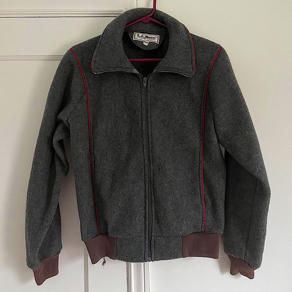 Vintage 1980’s LL Bean zip up jacket